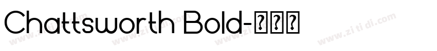 Chattsworth Bold字体转换